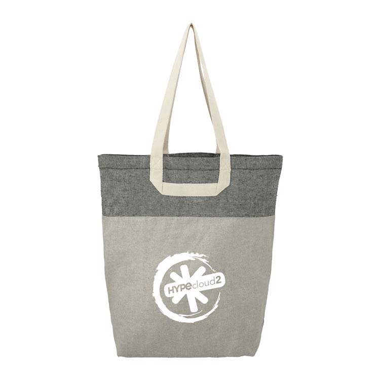 Recycled Cotton U-Handle Book Tote #1