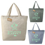 Recycled 5 oz Cotton Twill Grocery Tote