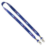 Sublimated Lanyard with Double Hanger