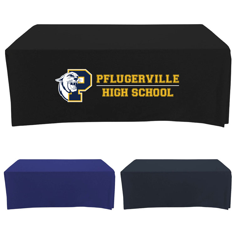 Polycotton Twill Throw with Closed Back for 6 Feet Table