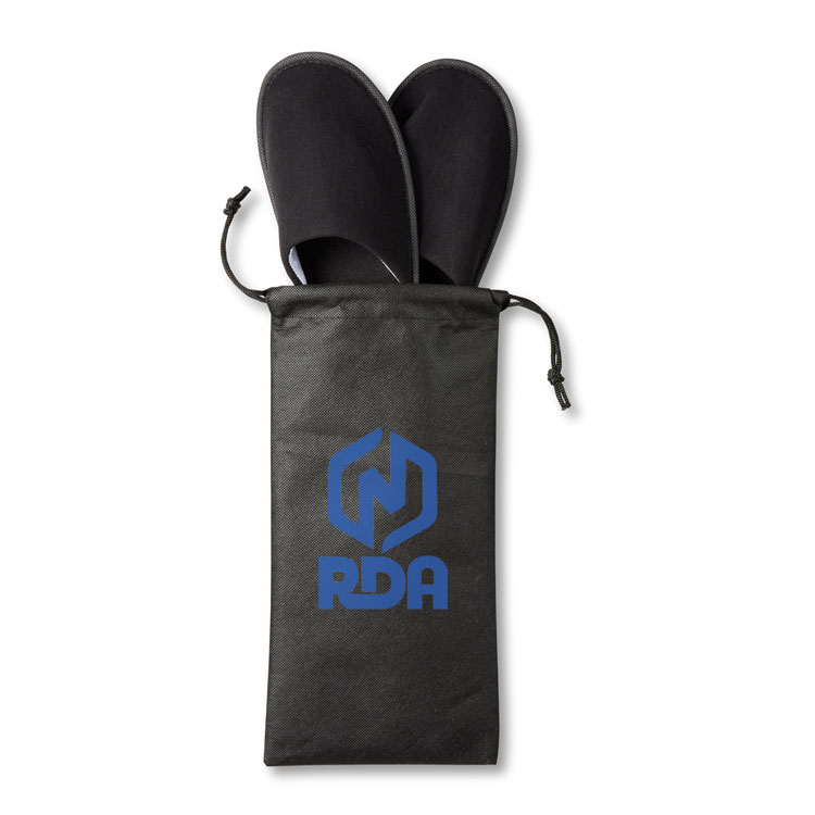 Travel Slippers in Pouch #2