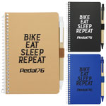 Small FSC Mix Pocket Spiral Notebook with Pen