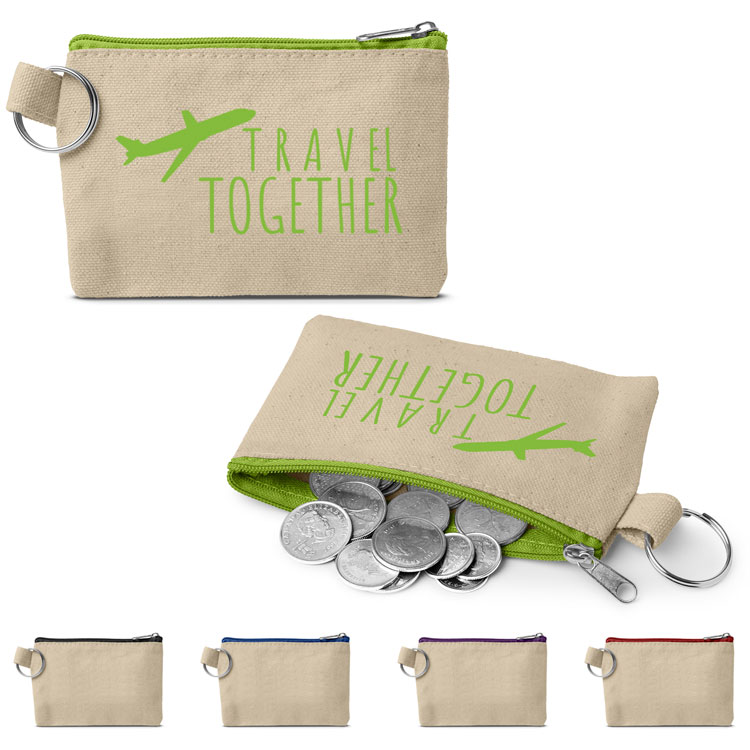 Cotton ID Holder and Coin Pouch