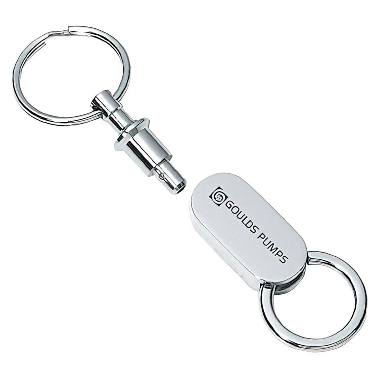 Heli Pull-Apart Keyholder Chrome Finish