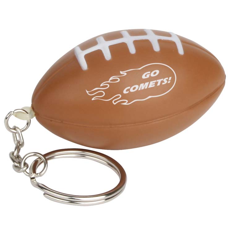 Porte-clés anti-stress ballon de football