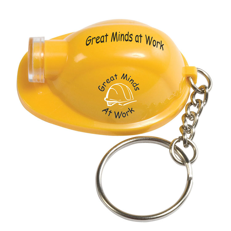 Light Up Hard Hat Keytag #2