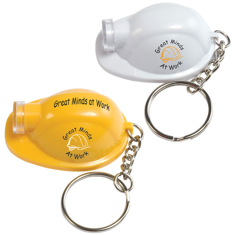Light Up Hard Hat Keytag