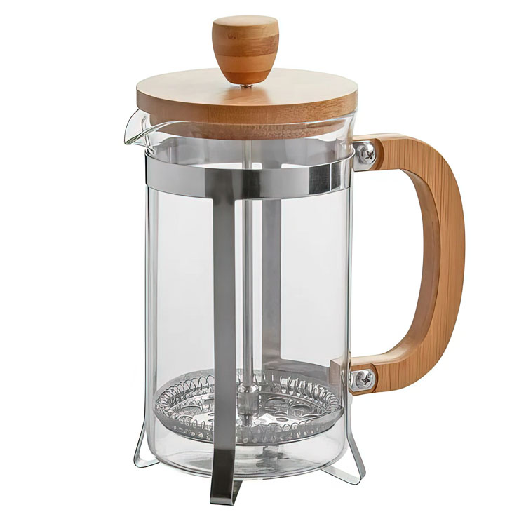 Bamboo Handle French Coffee Press #2