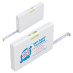 Ruban à mesurer avec niveau