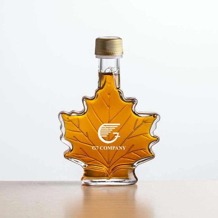 100ml Maple Syrup Maple Leaf Imprinted