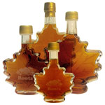 Maple Syrup in Leaf Bottle