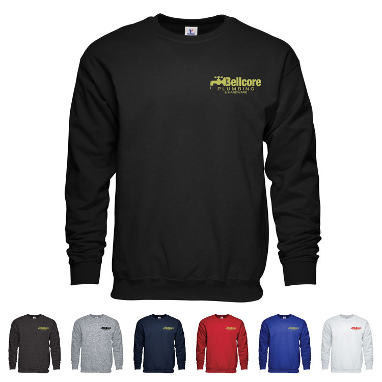 Screen Printed 50/50 Crewneck Sweatshirt