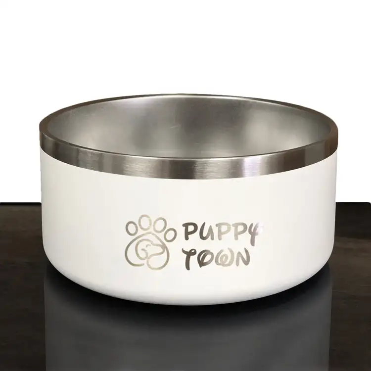 32 oz Stainless Steel Pet Bowl #3