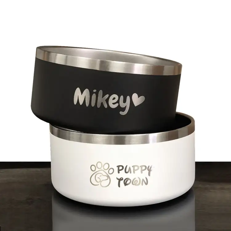 32 oz Stainless Steel Pet Bowl