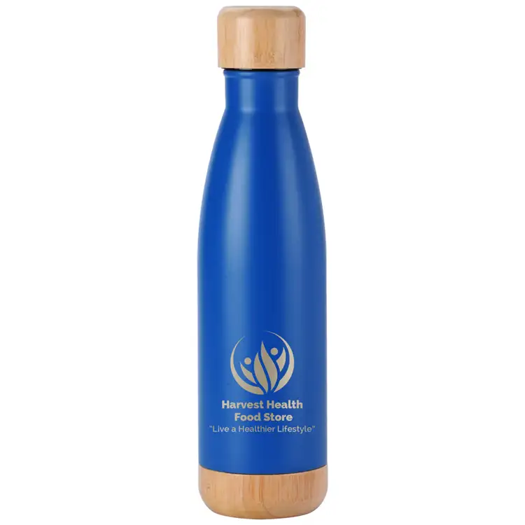 Voyager Bottle with Bamboo Base and Lid 17 oz #5