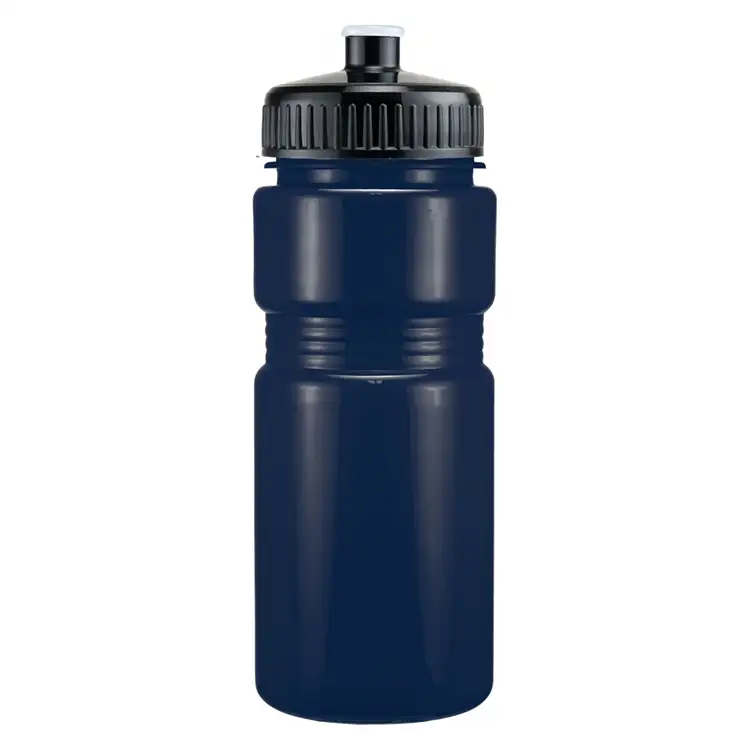 20 oz Solid Recreation Bottle with Push Pull Lid #3