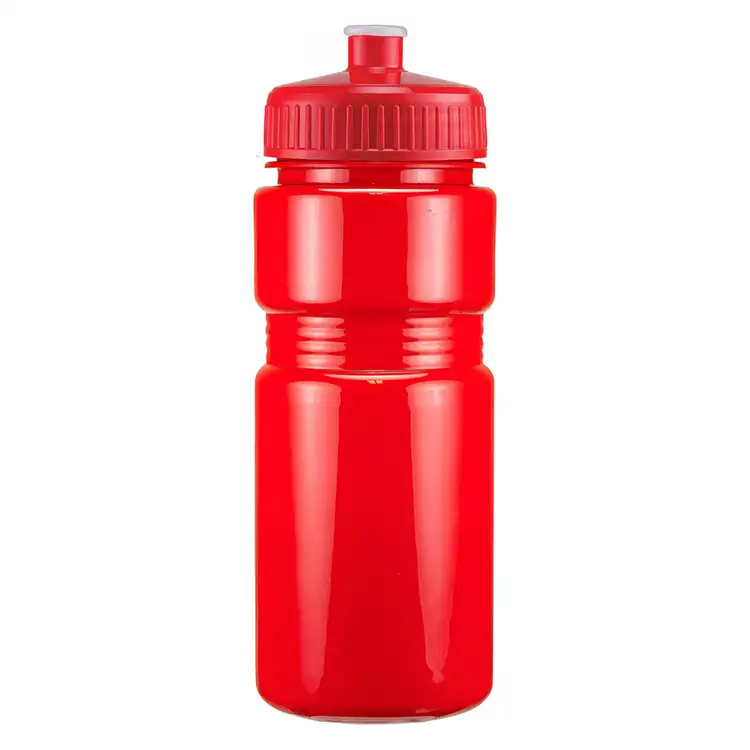 20 oz Solid Recreation Bottle with Push Pull Lid #6