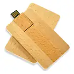 Carte USB en bois