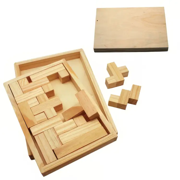 Wood Shapes Challenge Puzzle #2