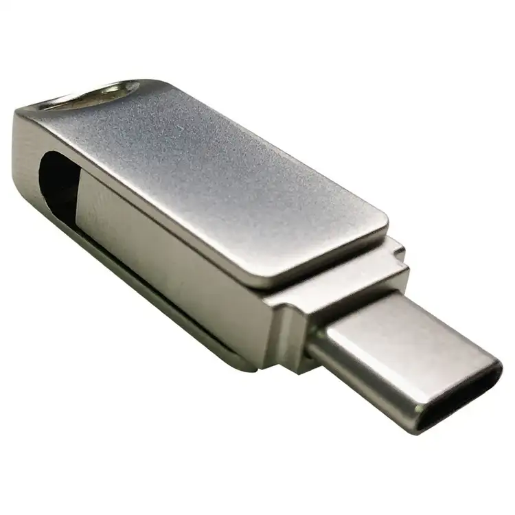 Promotional Swivel USB-C Flash Drive #2