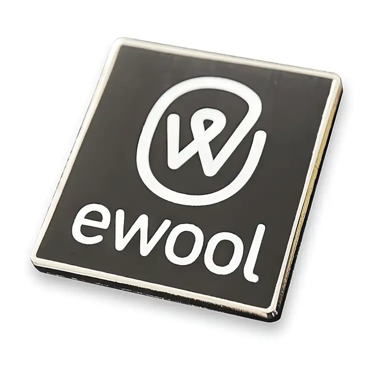 Cloisonne Pin with Print #3