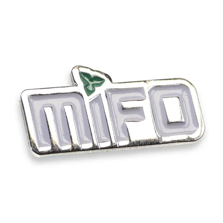 Silver Soft Enamel Lapel Pin #3