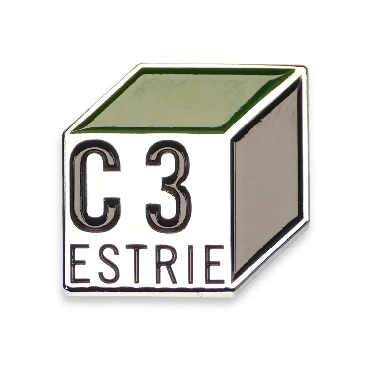 Silver Soft Enamel Lapel Pin #7
