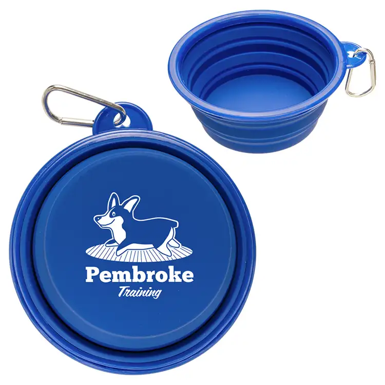 Feed 'N Go Collapsible Pet Bowl with Carabiner #2
