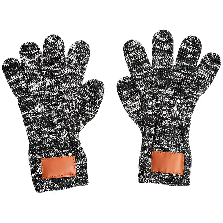Leeman Heathered Knit Gloves