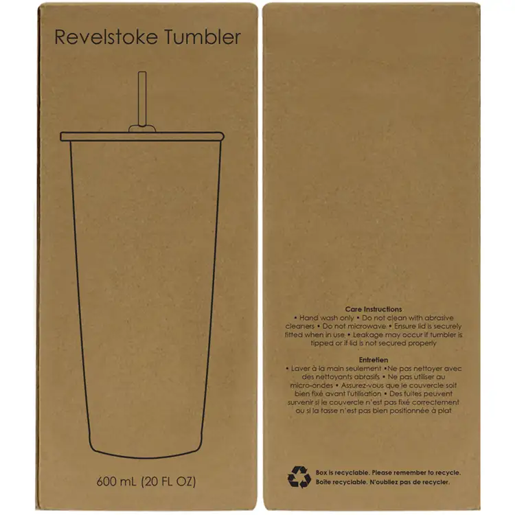 Revelstoke 20 oz Tumbler with Straw #4