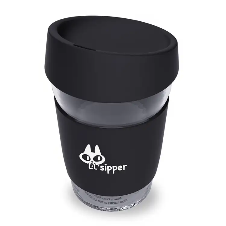 12 oz Borosilicate Glass Cup Lil' Sipper #5