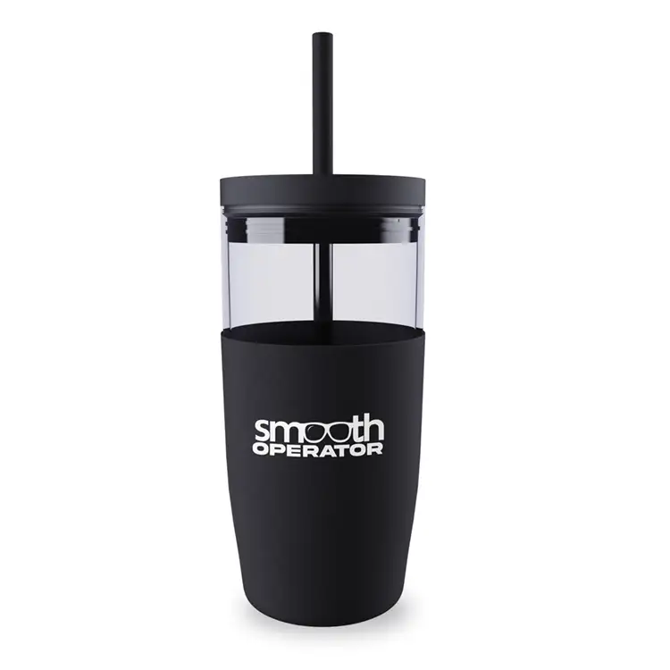 Gobelet en verre borosilicate 18 oz Smooth Operator #2