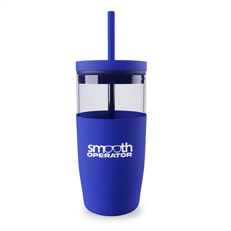 Gobelet en verre borosilicate 18 oz Smooth Operator #3