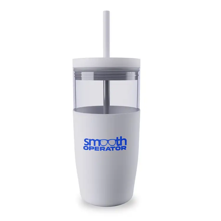 Gobelet en verre borosilicate 18 oz Smooth Operator #5