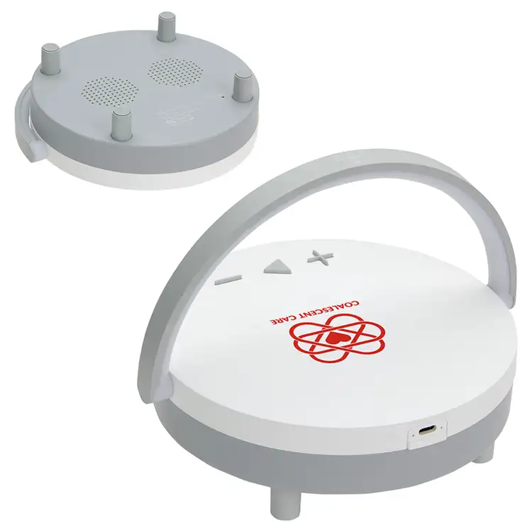 Haut-parleur sans fil Archway avec chargeur sans fil 5W et lumière tactile #4