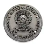 Jeton commémoratif argent antique
