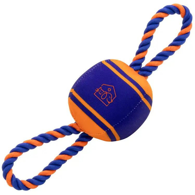 Tug 'N Play Ball and Rope Dog Toy