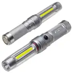 Baton COB and LED Flashlight with Magnetic Base