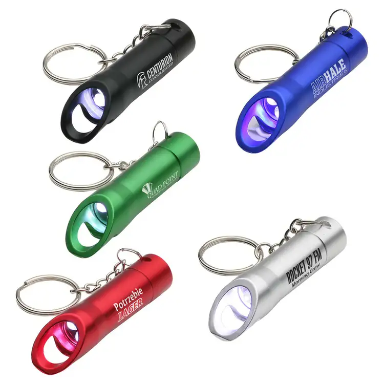 Lampe/porte-clés/décapsuleur