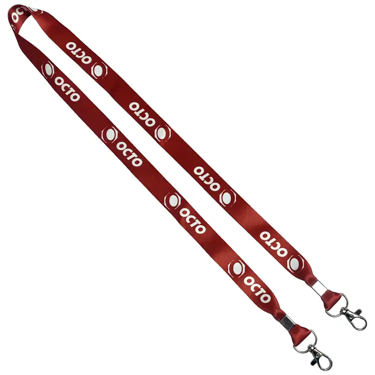 Sublimated Lanyard with Double Hanger #2
