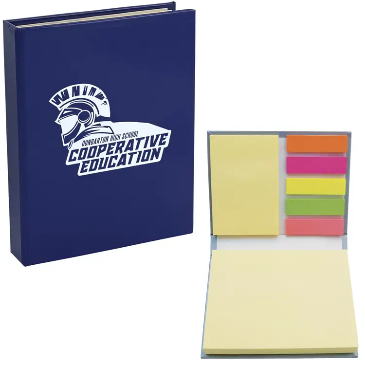 Mini livre de notes adhésives et signets colorés adhésifs