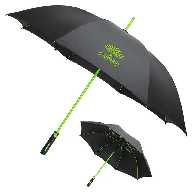 Parkside Auto-Open Umbrella with Contrasting Color #2