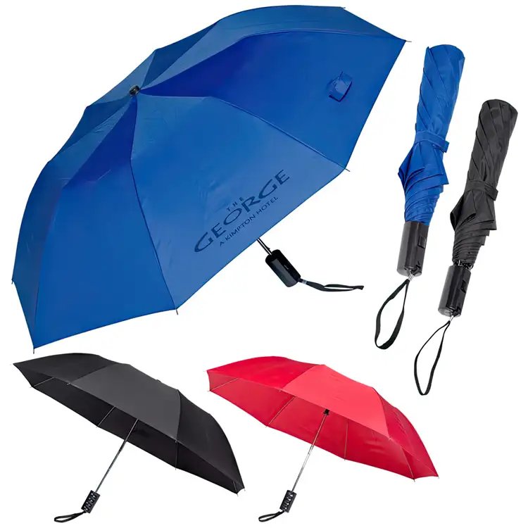 42" Auto Open Folding Umbrella