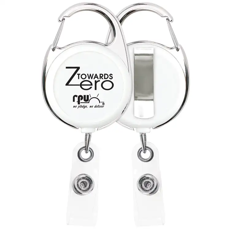 Porte-cartes mousqueton avec ruban à mesurer #3