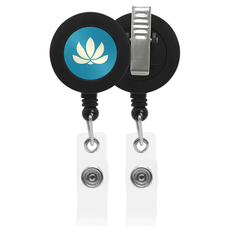 Retractable Badge Reel with Alligator Clip - Full Color #2
