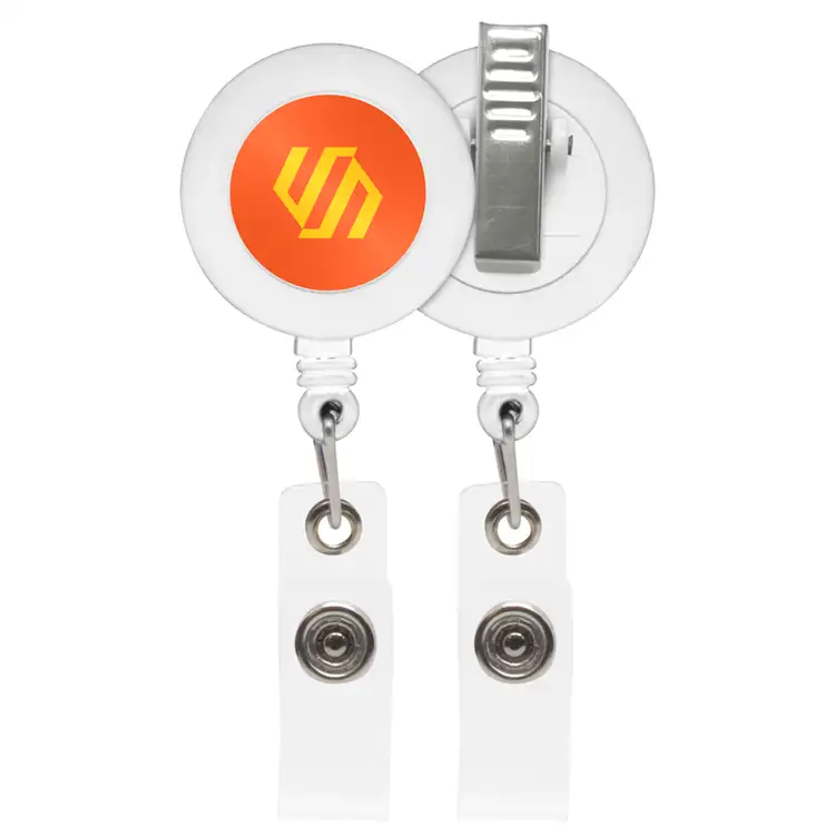 Porte-cartes rétractable avec pince alligator - Multicolore #3