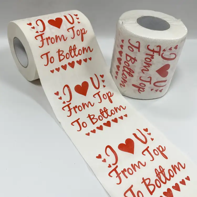 Custom Printed Toilet Paper Rolls #2