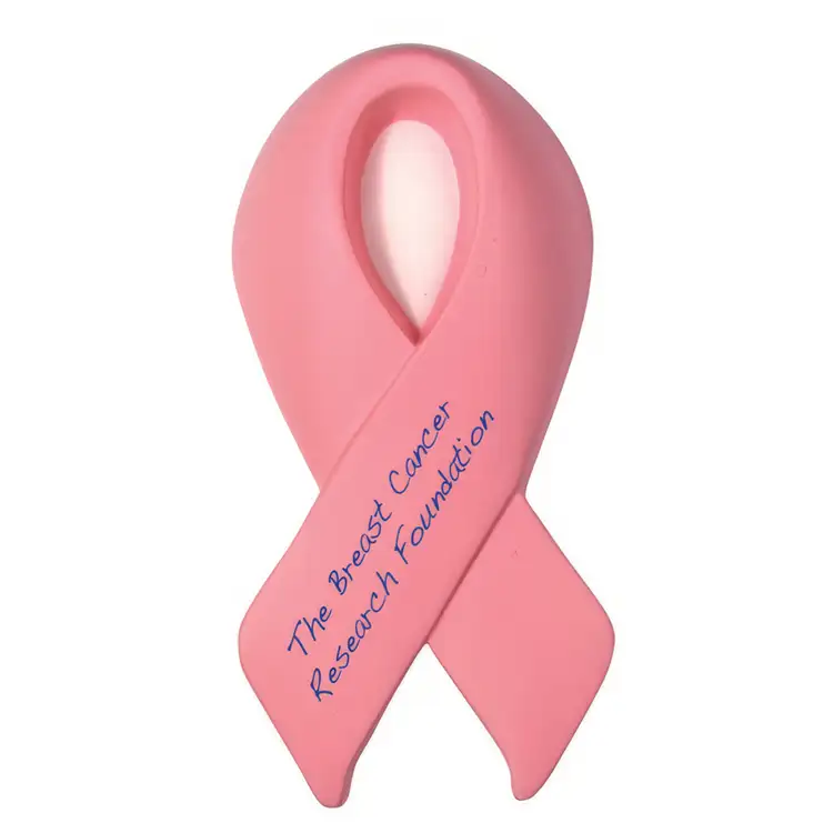 Breast Cancer Pink Ribbon Stress Ball