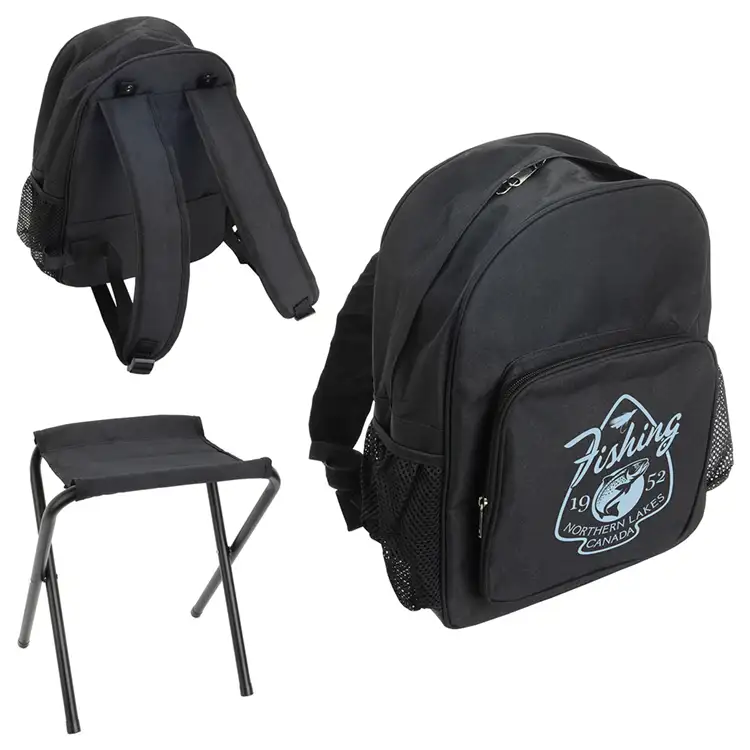 Fieldcrest Cooler Backpack with Folding Stool #2