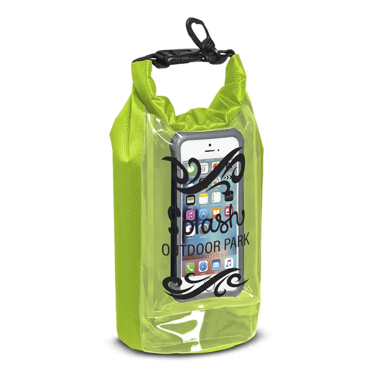 2L Water-Resistant Dry Bag with Mobile Pocket #4